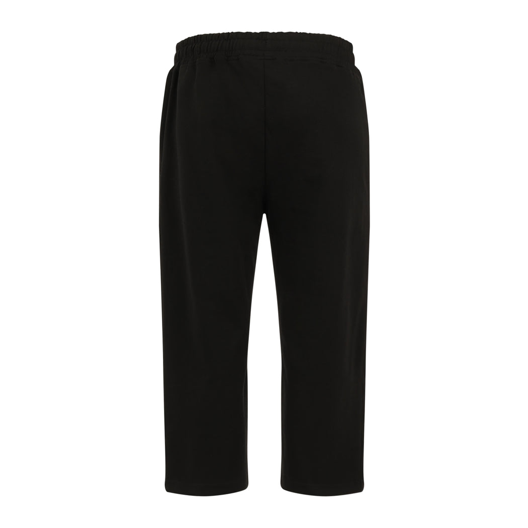 Cropped Fearless Joggers in Black