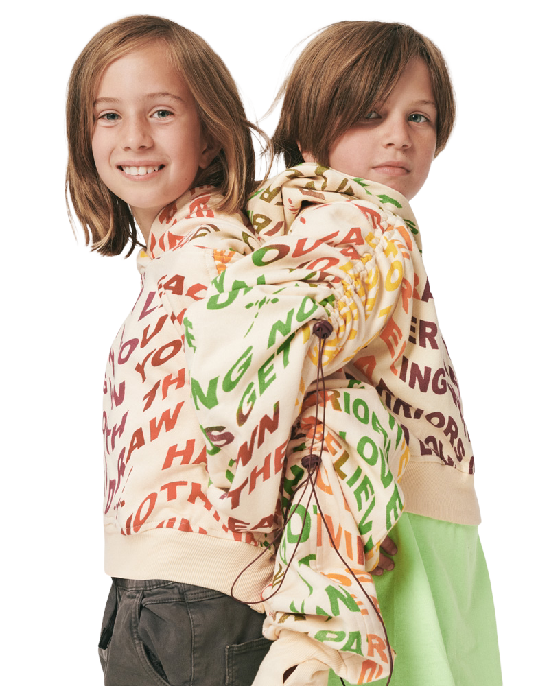 Hoodie with print
