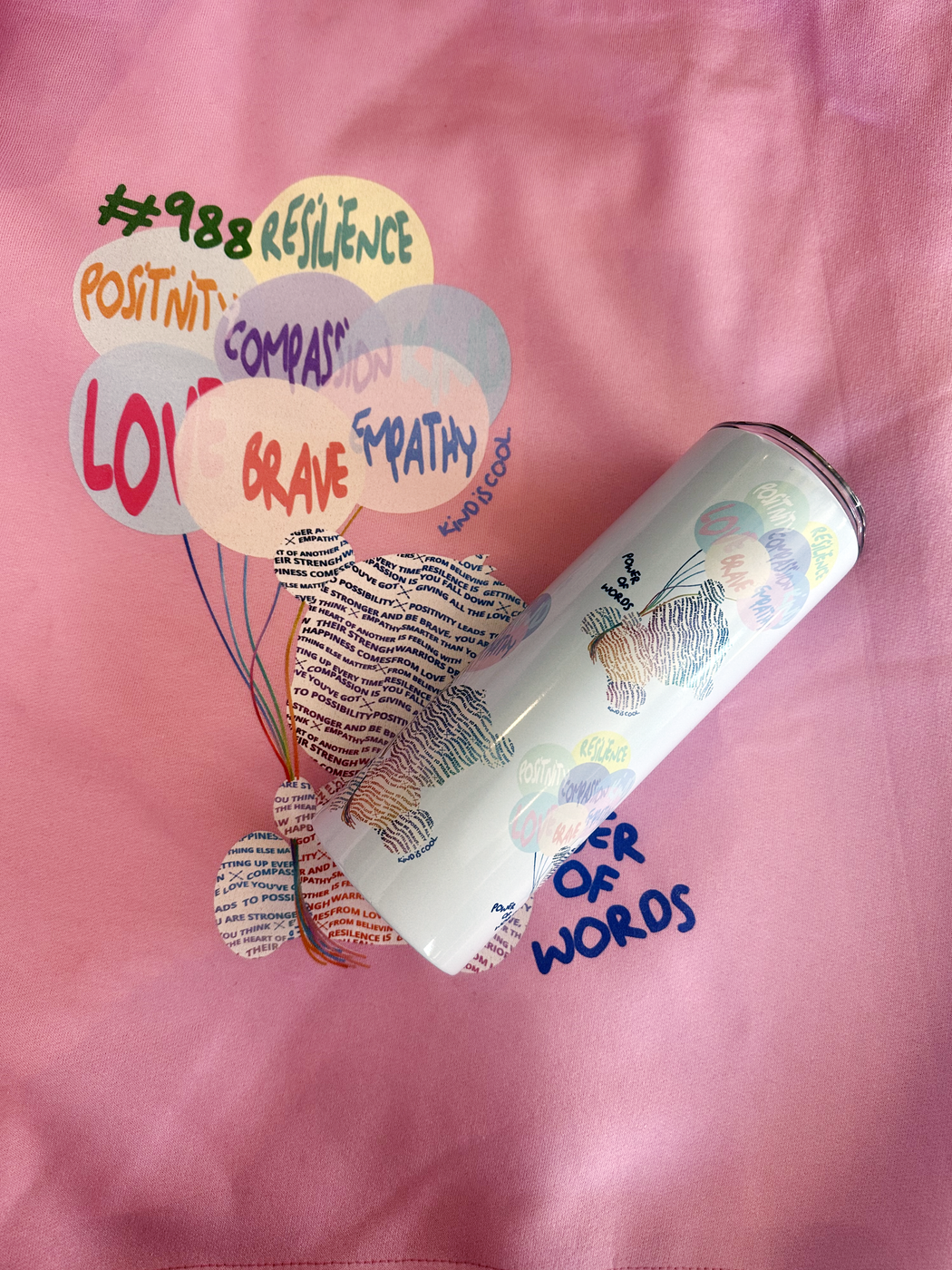 Insulated 20oz Tumbler with Teddy Print