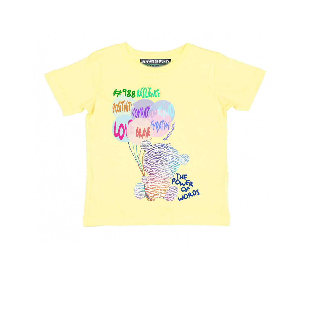 Teddy Kid's Tee in Butter