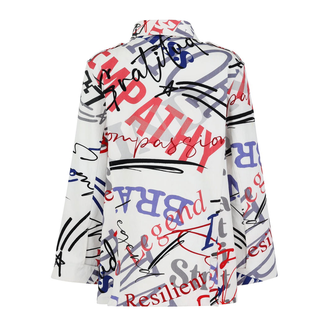 Women's Brave Safari Shirt in Off-White