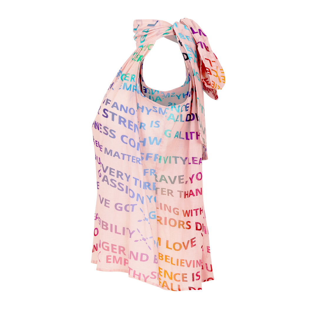 Love Halter Tie Top