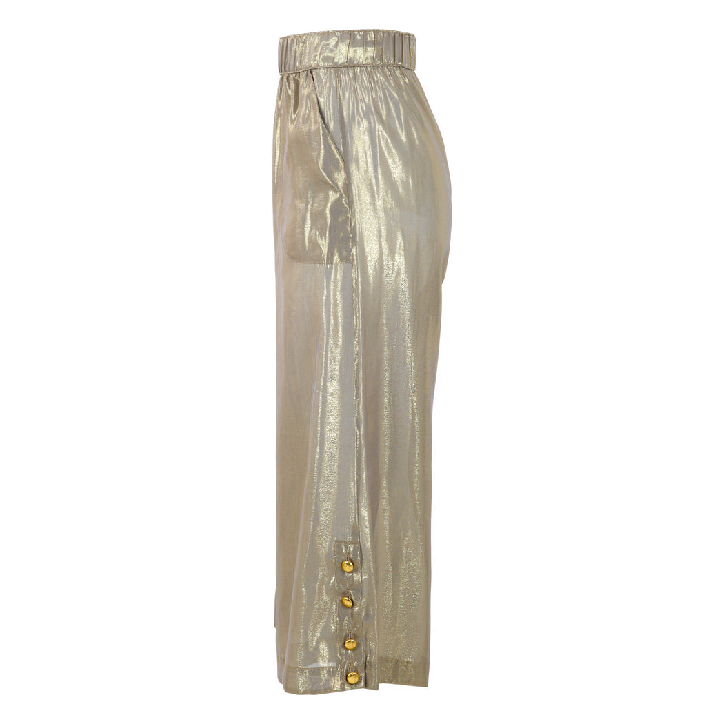 Gaucho Pants in Gold