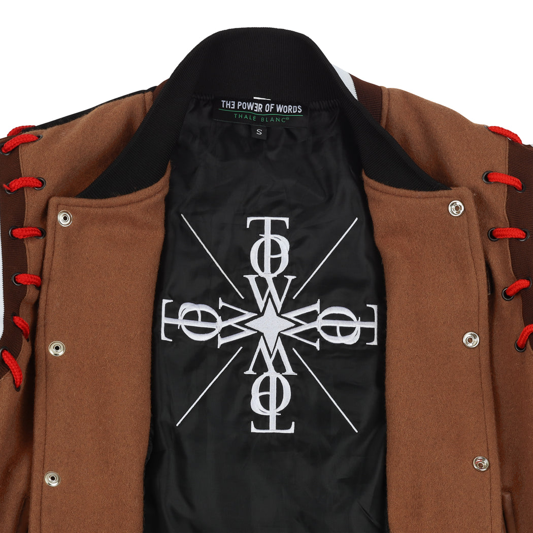 varsity bomber jacket men's