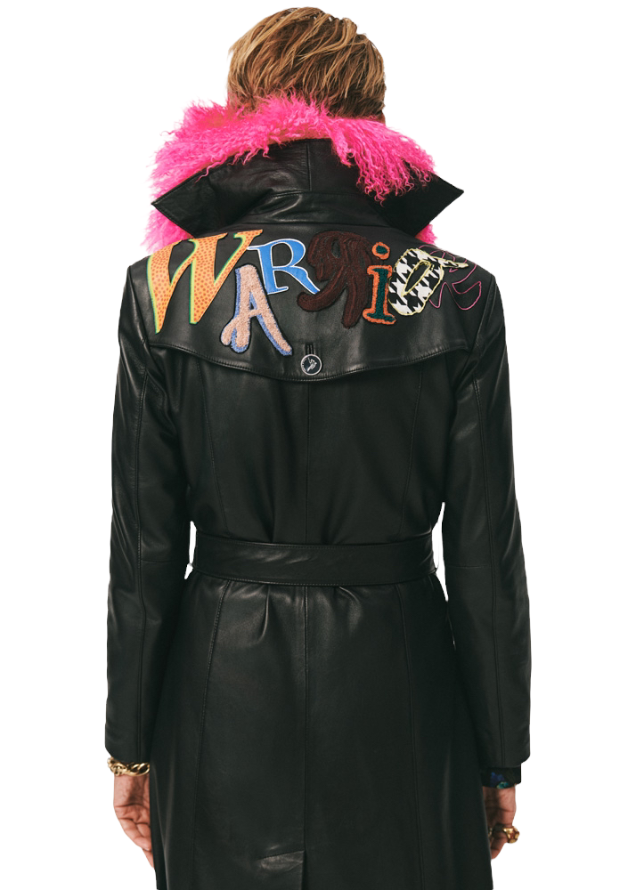 Warrior Coat in Black