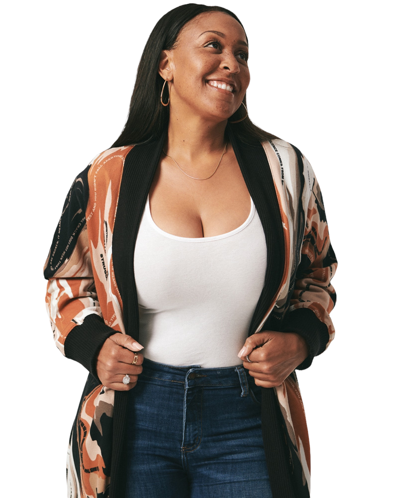 Women's Vision Cardigan in Marble