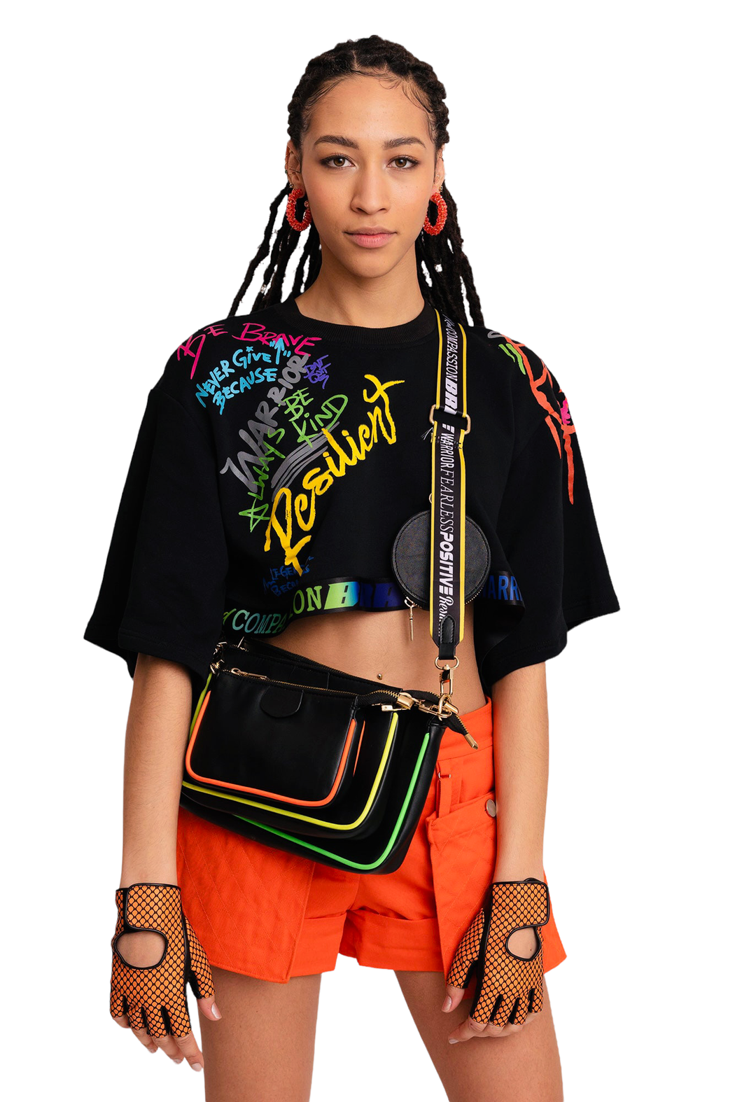 Women's cropped top