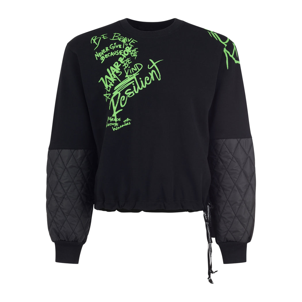 quilted sweatshirts