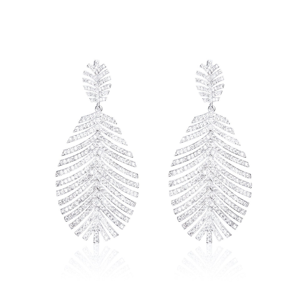 Palm Swarovski Earrings